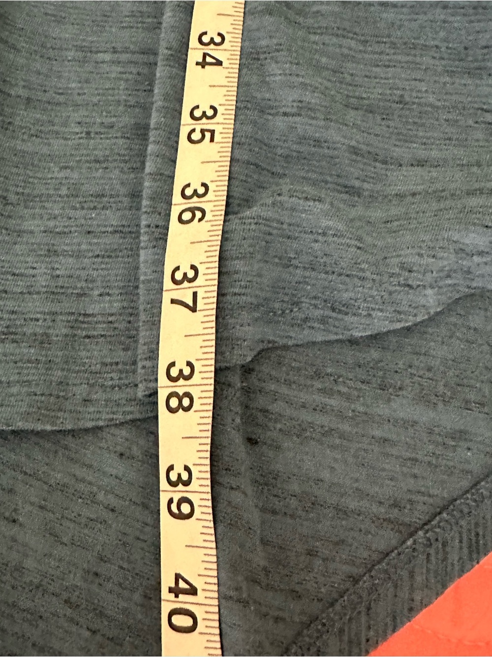 LuLaRoe Carly Dress | Blue Heathered Swing Dress | Size Medium - Picture 5 of 7